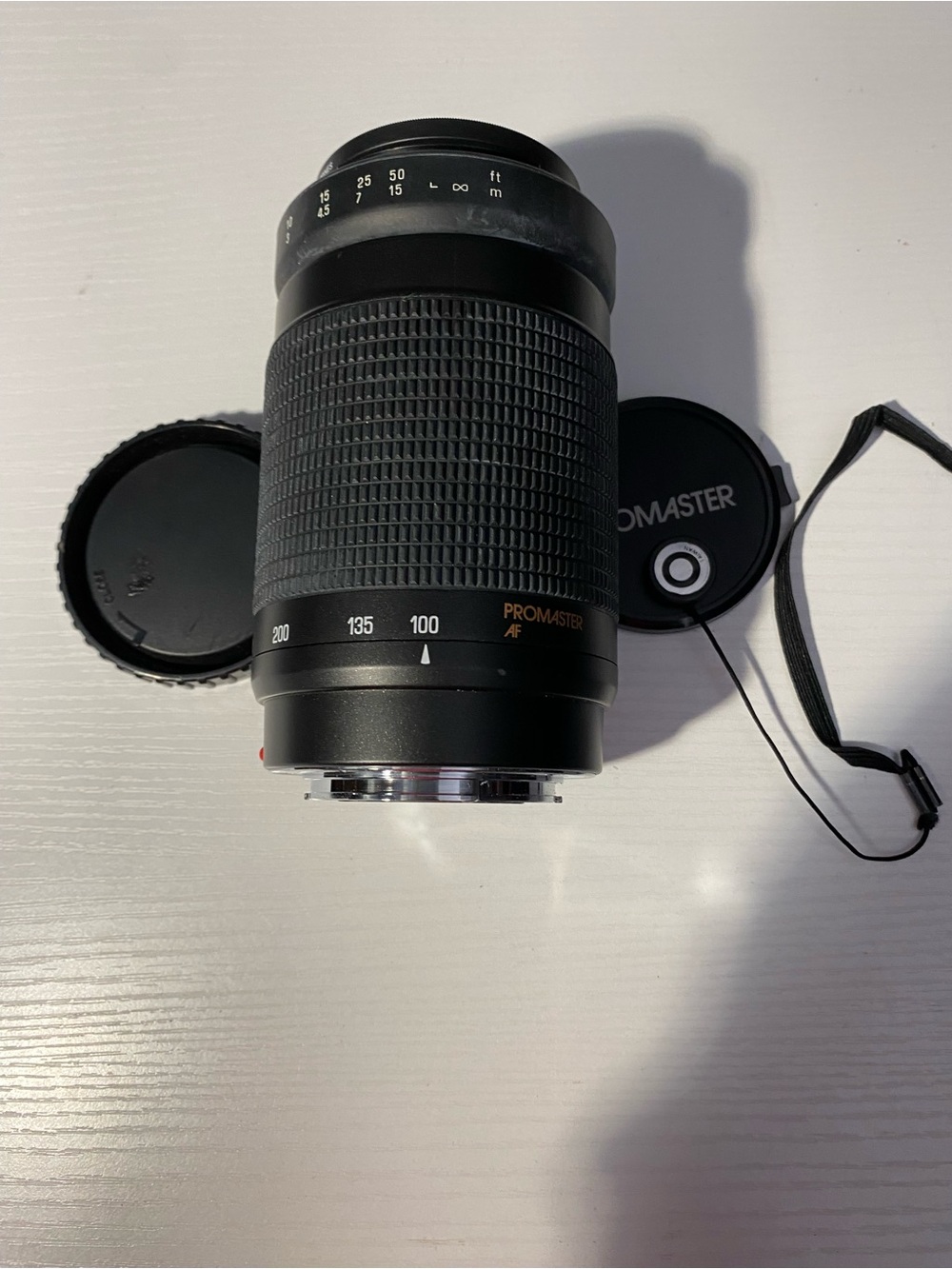Promaster AF 100-300mm f/5-6.3 Tele-Macro Lens for Canon EF Mount w/ Caps 55mm - Picture 6 of 7